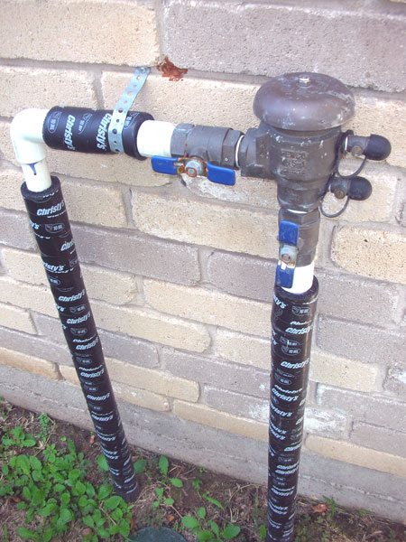 backflow valve installed large